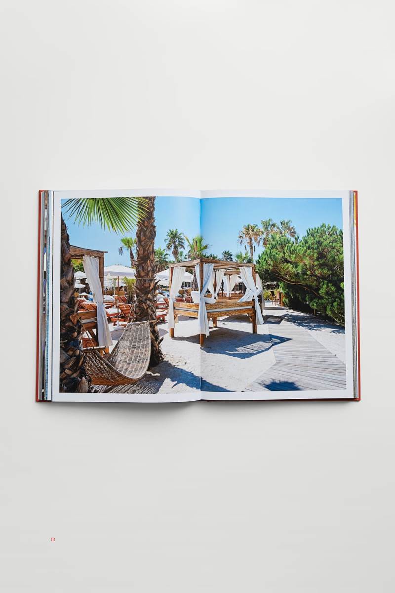 ZARA ST. TROPEZ SOLEIL © ASSOULINE BOOK Badkläder Herr Mörkorange | HRGKW-2108