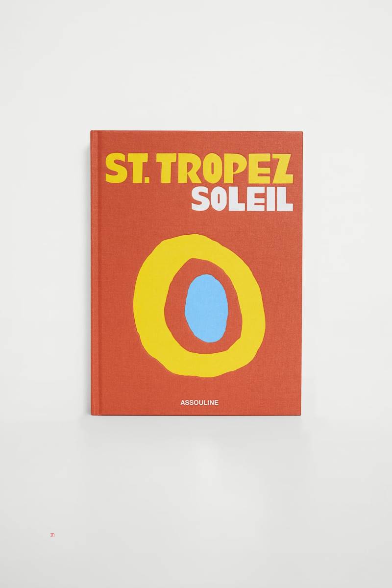 ZARA ST. TROPEZ SOLEIL © ASSOULINE BOOK Badkläder Herr Mörkorange | HRGKW-2108
