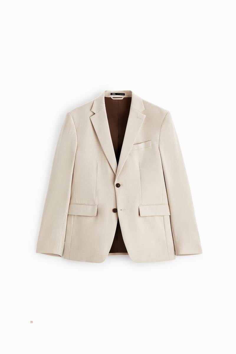 ZARA SUIT Blazers Herr Grädde | LMZID-4380