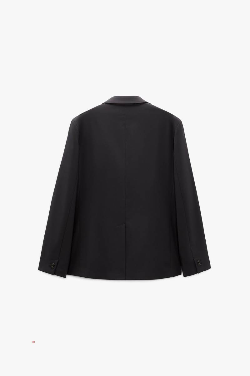 ZARA SUIT Blazers Herr Grå | LYECJ-7249