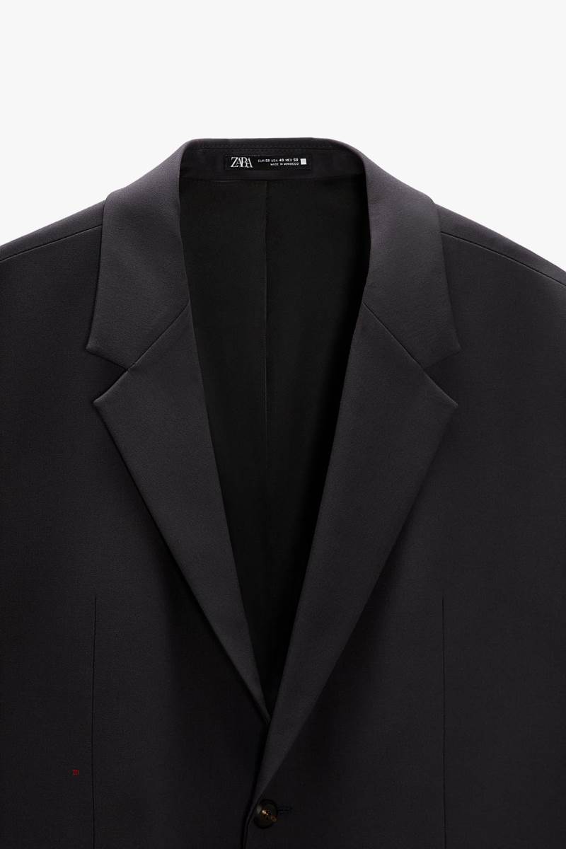 ZARA SUIT Blazers Herr Grå | LYECJ-7249