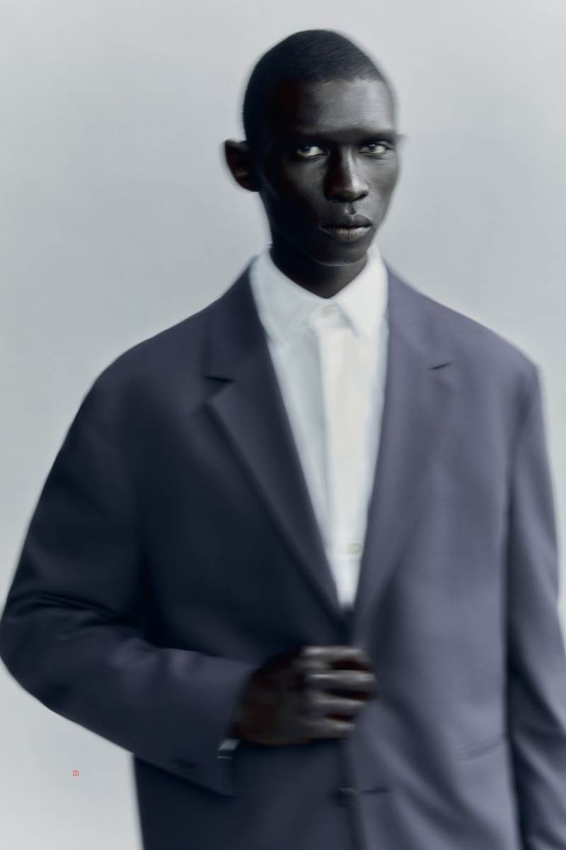 ZARA SUIT Blazers Herr Grå | LYECJ-7249