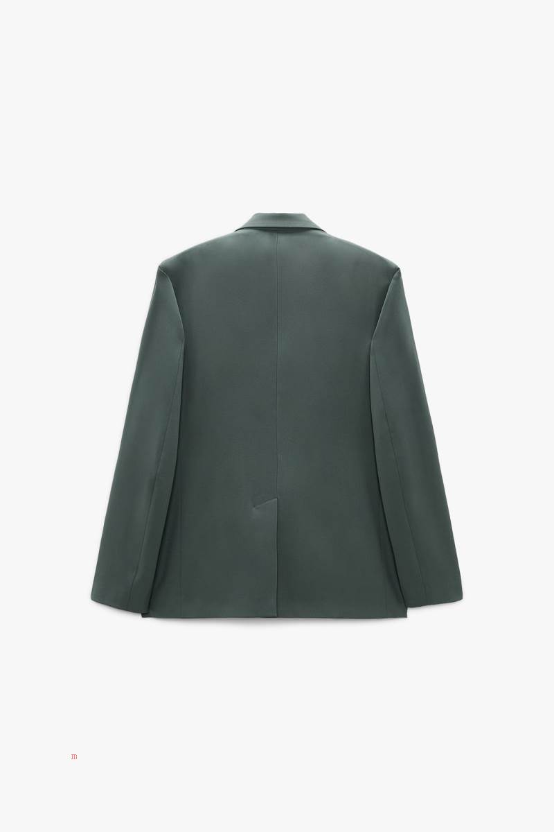 ZARA SUIT Blazers Herr Gröna | ZWGQS-1872