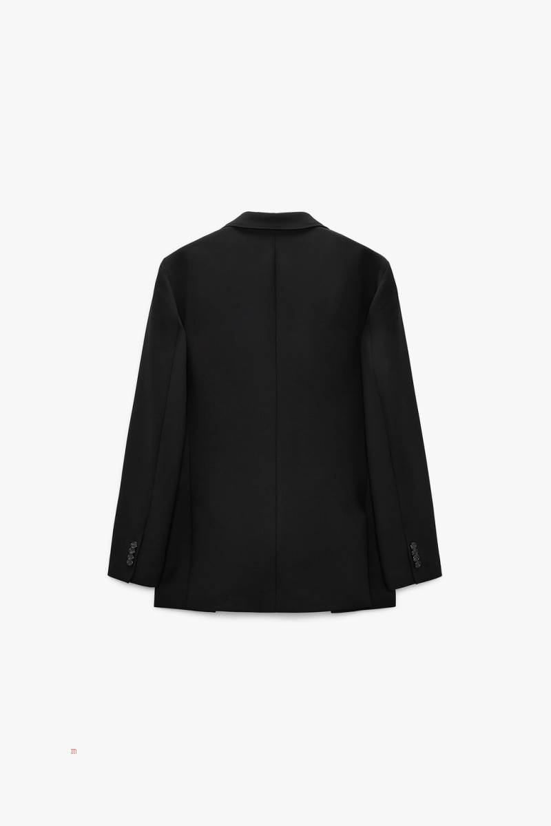 ZARA SUIT Blazers Herr Svarta | ZHYCT-8642