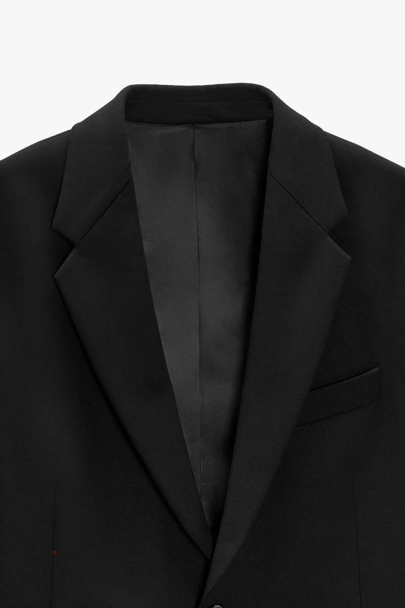 ZARA SUIT Blazers Herr Svarta | ZHYCT-8642