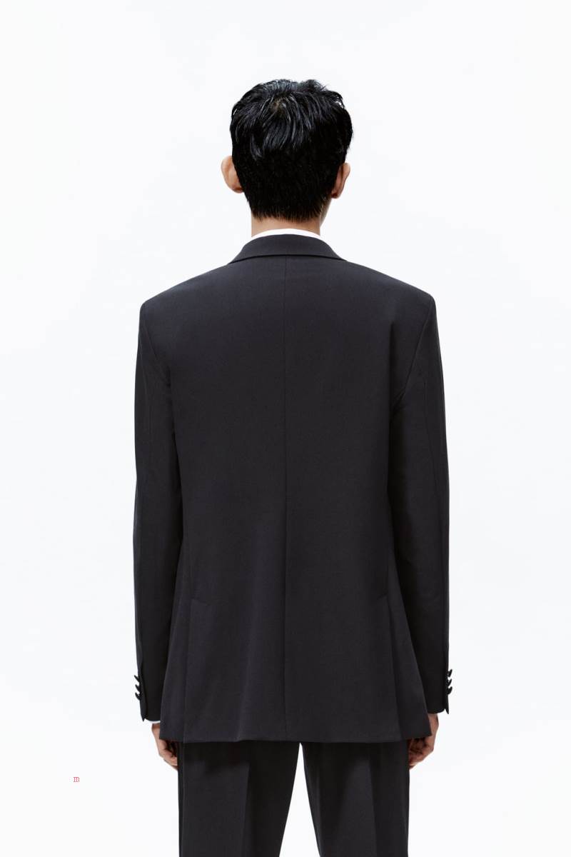 ZARA SUIT DINNER Jacka Herr Svarta | YSLMP-3071