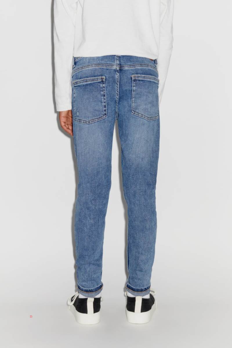 ZARA SUPER ELASTIC PREMIUM Jeans Pojke Blå | XQTWI-4037