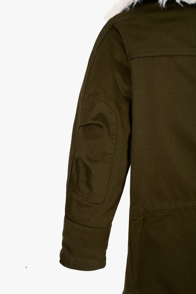 ZARA TCH PRK 05 Vinterjackor Pojke Khaki | ZEDOP-8970
