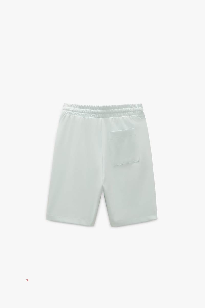 ZARA TECHNICAL BERMUDA Mjukisbyxor Herr Blå | JDHZB-4251