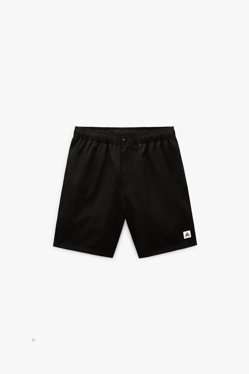 ZARA TECHNICAL BERMUDA Mjukisbyxor Herr Svarta | RTXPA-5218