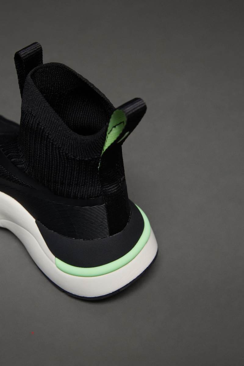 ZARA TECHNICAL HIGH-TOP Sneakers Pojke Svarta | OCHVJ-5093