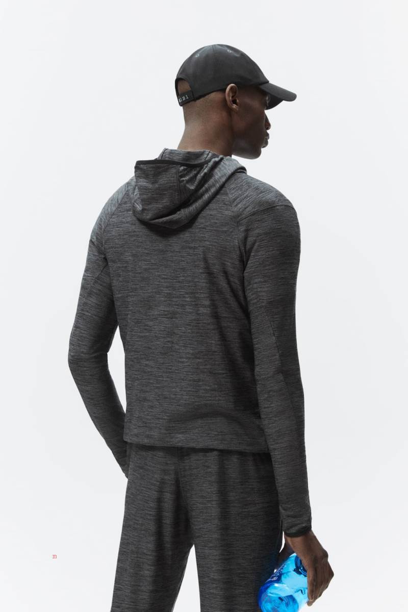 ZARA TECHNICAL Jacka Herr Mörkgrå | NZYWX-9740