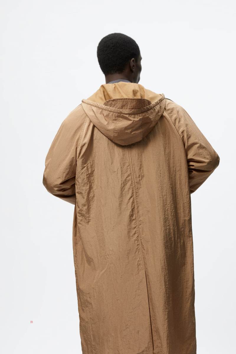 ZARA TECHNICAL PARKA Vinterjackor Herr Bruna | ROPKI-0289