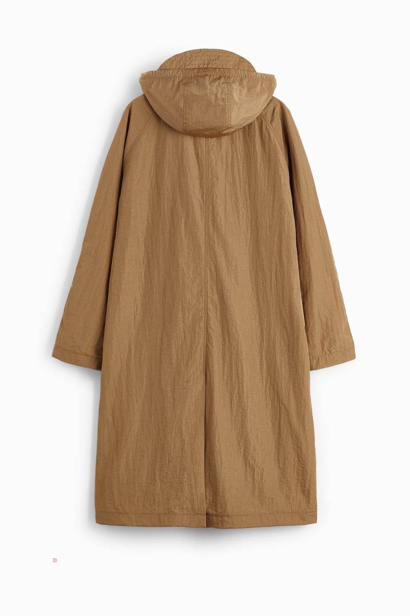 ZARA TECHNICAL PARKA Vinterjackor Herr Bruna | ROPKI-0289