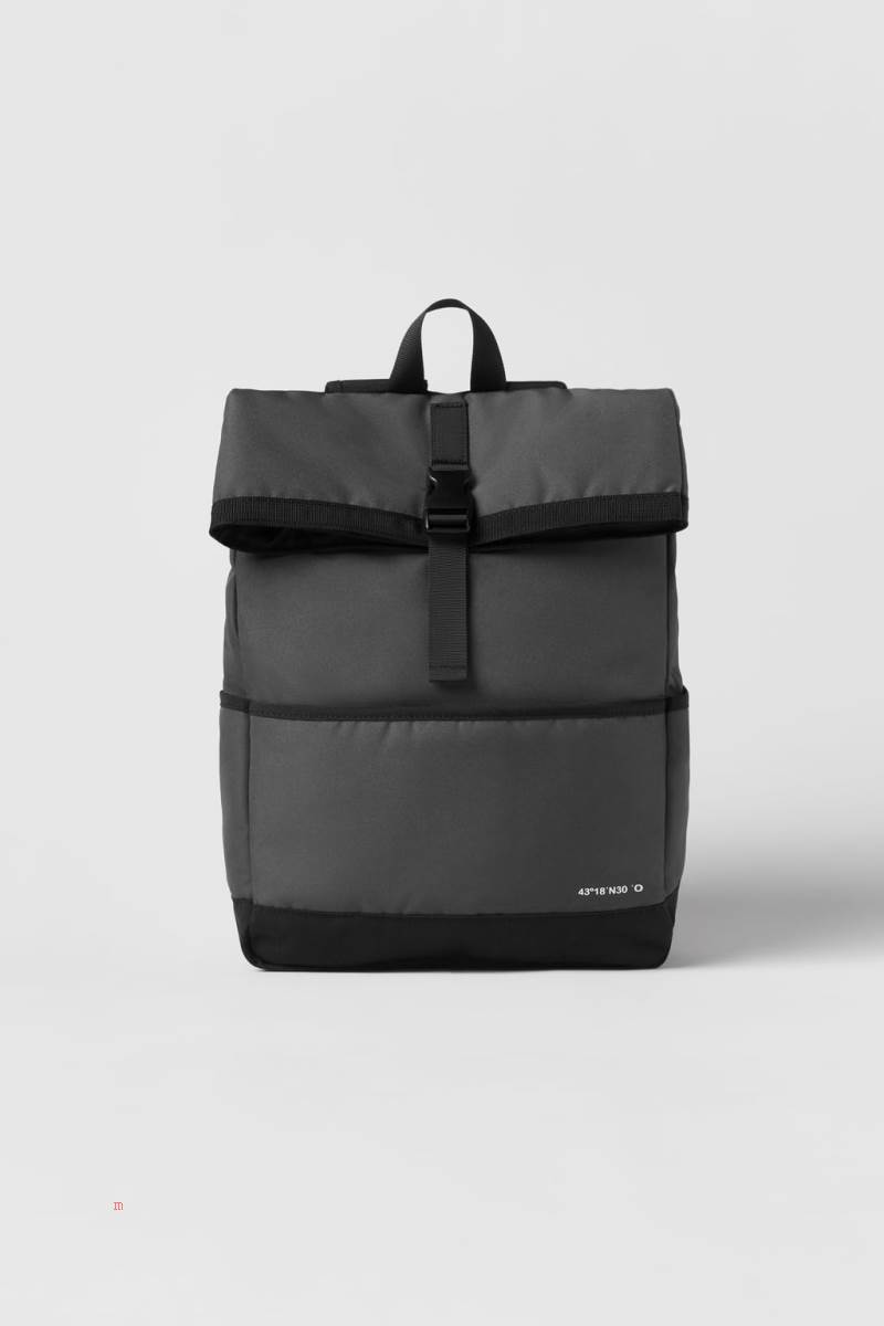 ZARA TECHNICAL Ryggsäck Pojke Grå | WPDEL-0623