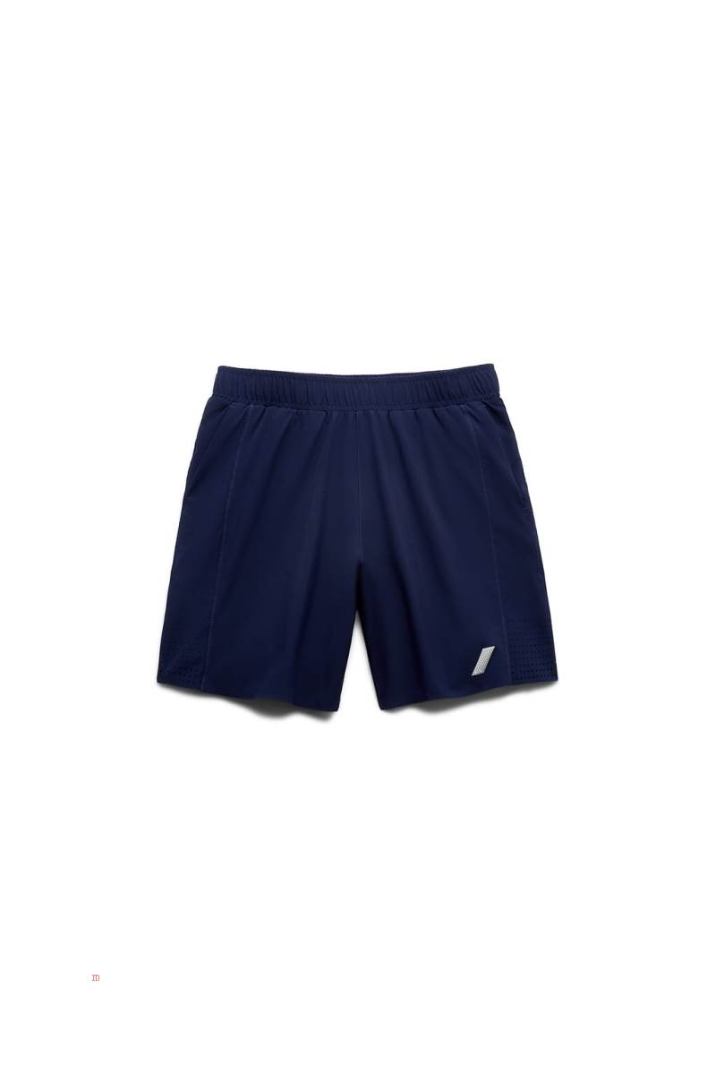 ZARA TENNIS WORKOUT Shorts Herr Marinblå Blå | NHATL-2039