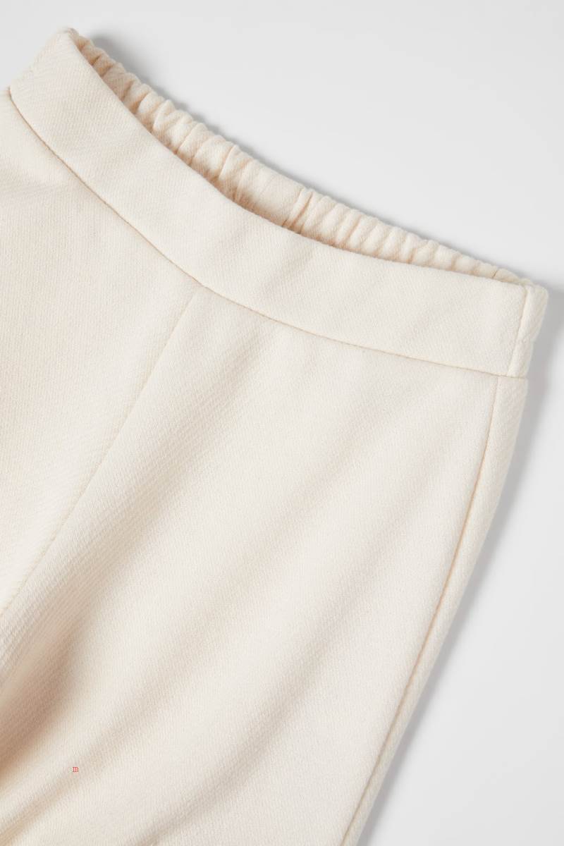 ZARA TEXTURED CARGO Byxor Tjej Grå Vita | FLZAX-8241