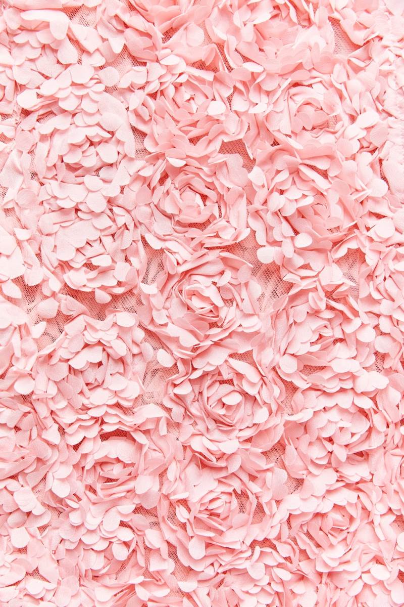ZARA TEXTURED FLORAL KNIT Rockar Dam Rosa | WMEGP-6019
