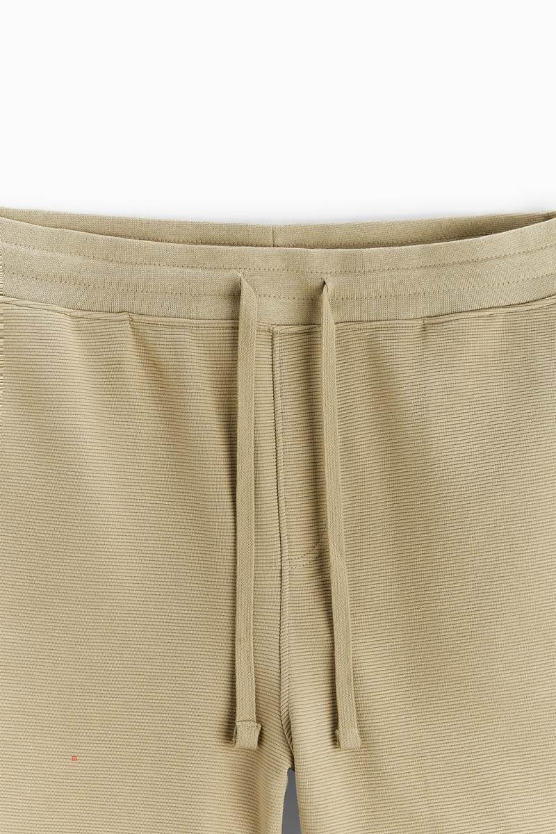 ZARA TEXTURED OTTOMAN BERMUDA Shorts Herr Bruna | NSABV-3280