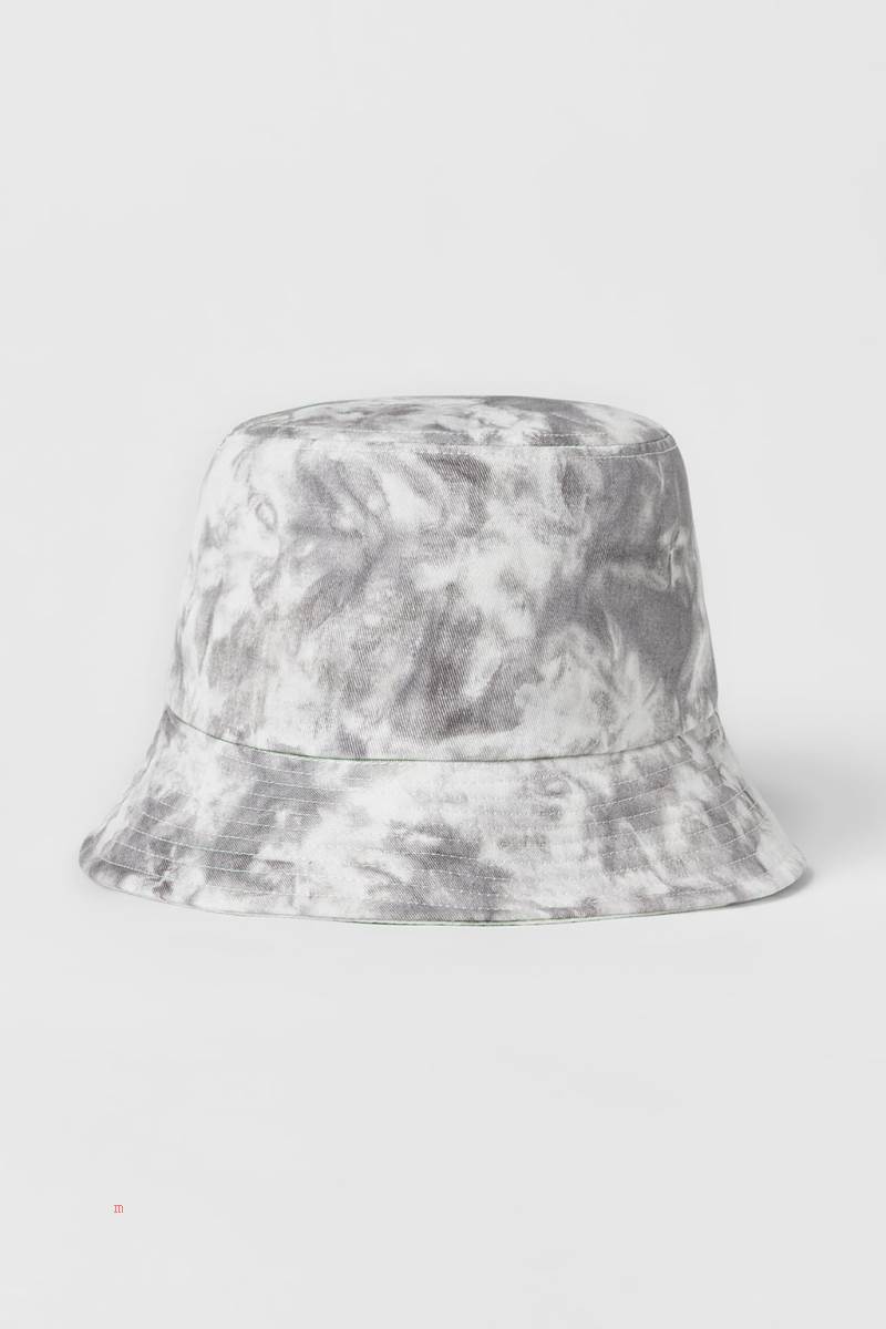 ZARA TIE-DYE BUCKET Hatt Tjej Grå | KQUIY-7105