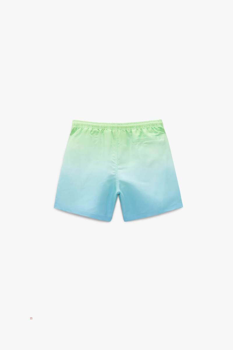 ZARA TIE-DYE PRINT SWIMMING TRUNKS Badkläder Herr Bruna | CVLRP-3096