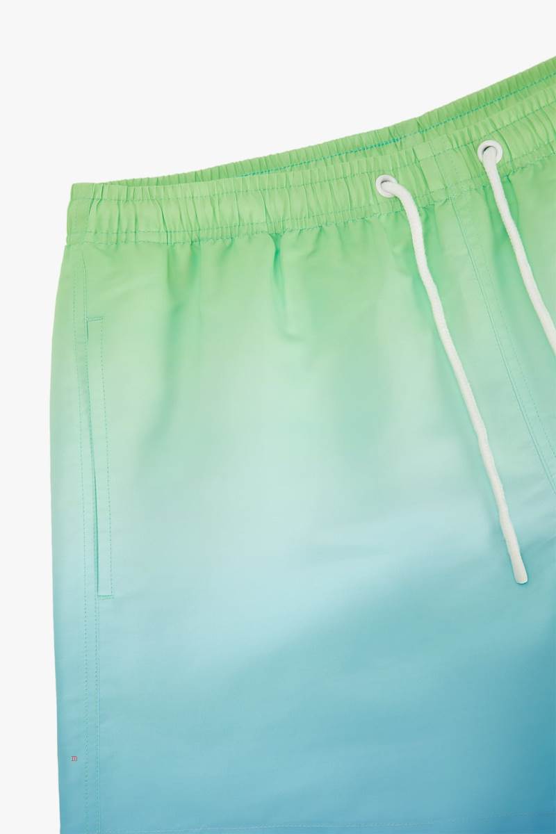 ZARA TIE-DYE PRINT SWIMMING TRUNKS Badkläder Herr Bruna | CVLRP-3096