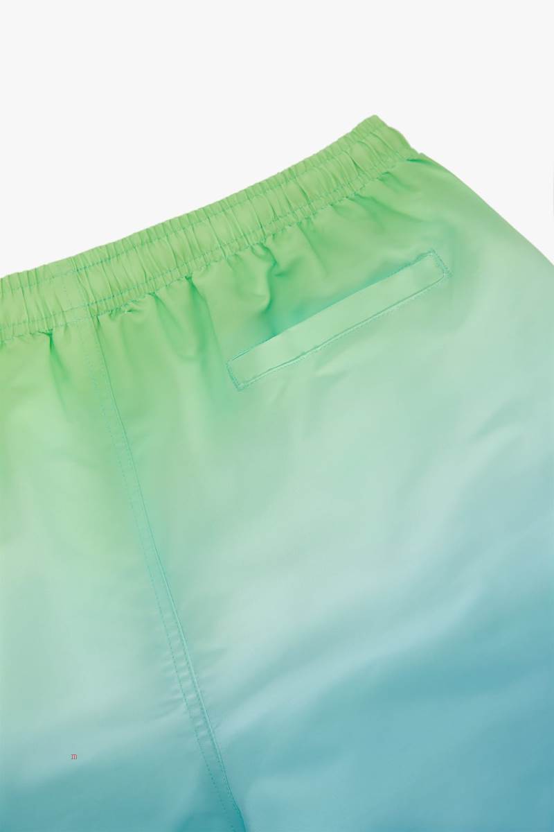ZARA TIE-DYE PRINT SWIMMING TRUNKS Badkläder Herr Bruna | CVLRP-3096