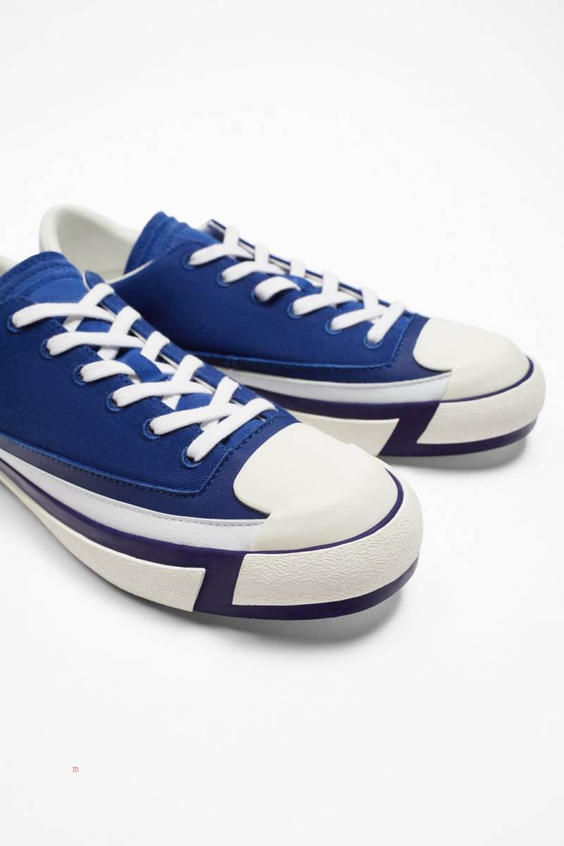 ZARA TRAINERS Träningsskor Herr Blå | TAIWU-8450
