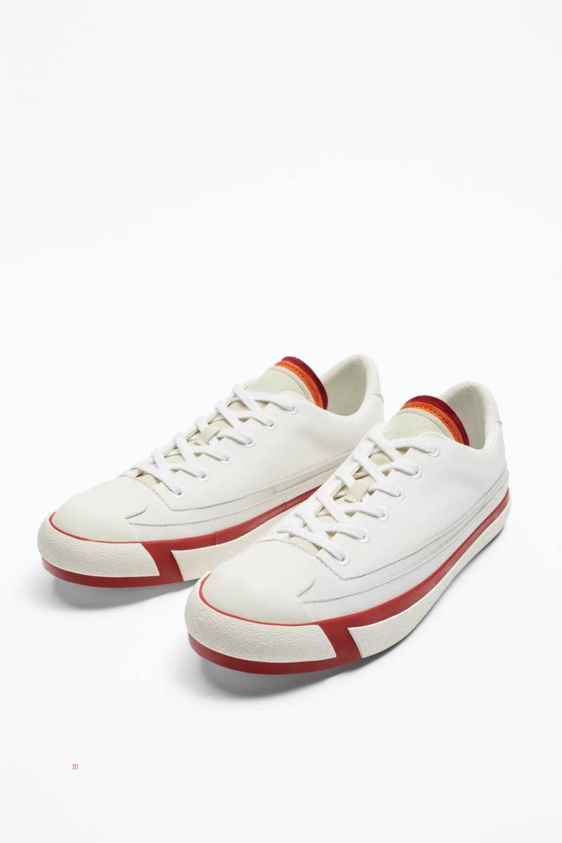 ZARA TRAINERS Träningsskor Herr Olika Färger Röda | BTVJU-5293