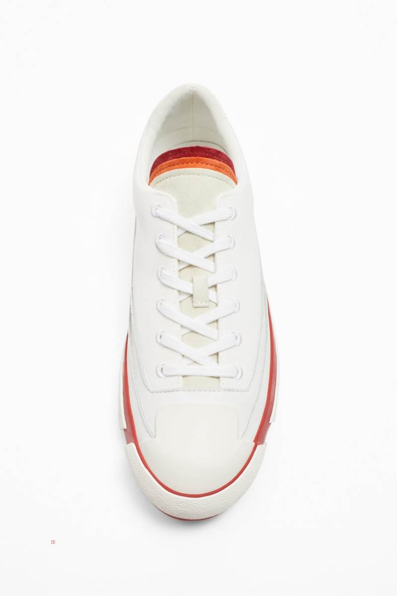 ZARA TRAINERS Träningsskor Herr Olika Färger Röda | BTVJU-5293
