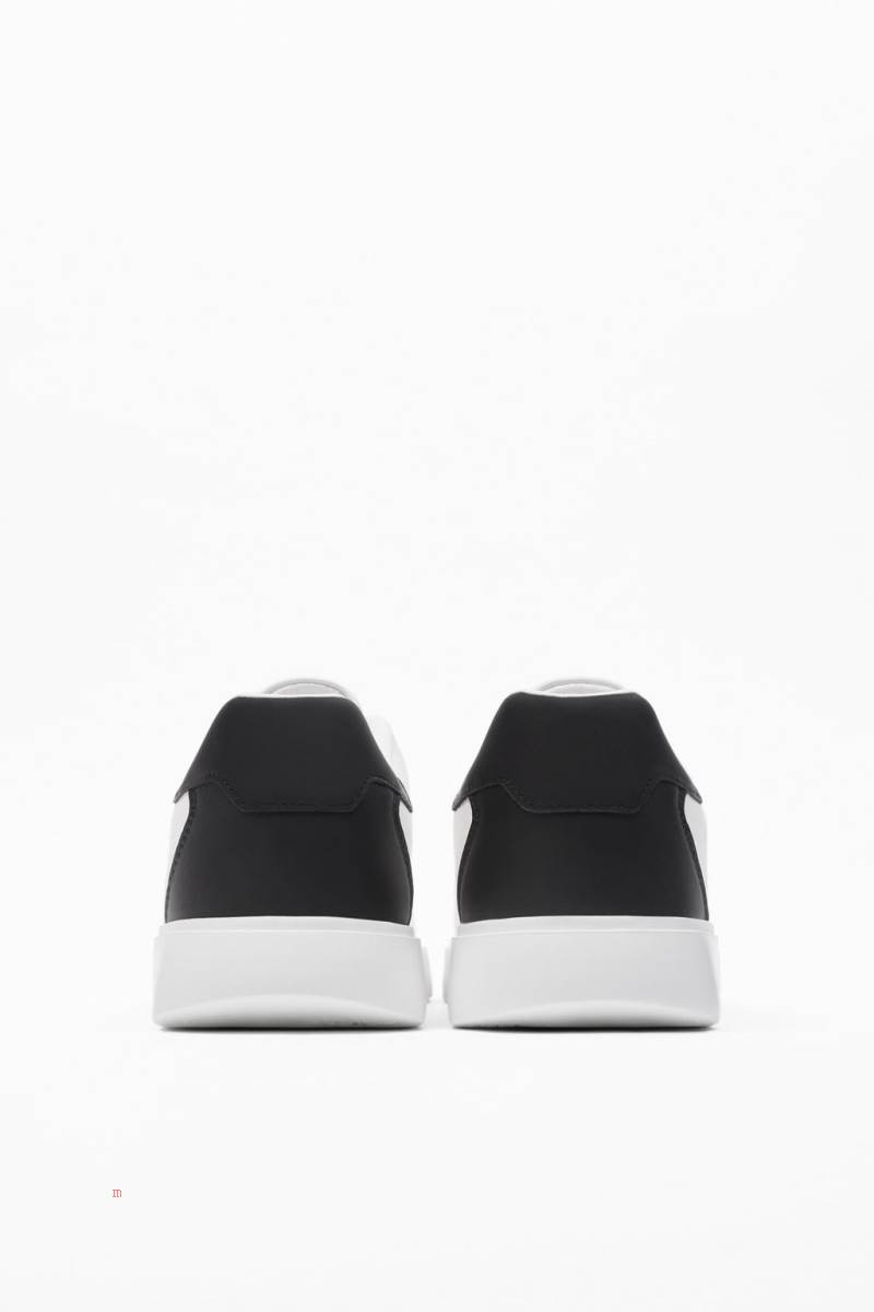 ZARA TRAINERS WITH HIDDEN LACES Träningsskor Herr Vita | BQOXL-5320