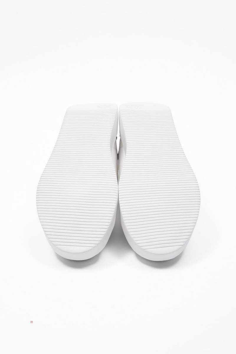 ZARA TRAINERS WITH HIDDEN LACES Träningsskor Herr Vita | BQOXL-5320