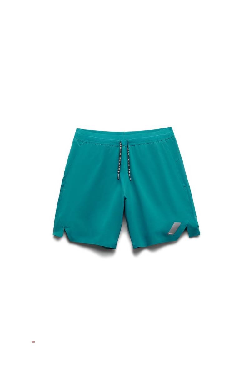 ZARA TRAINING Shorts Herr Blå | ABWXC-1643