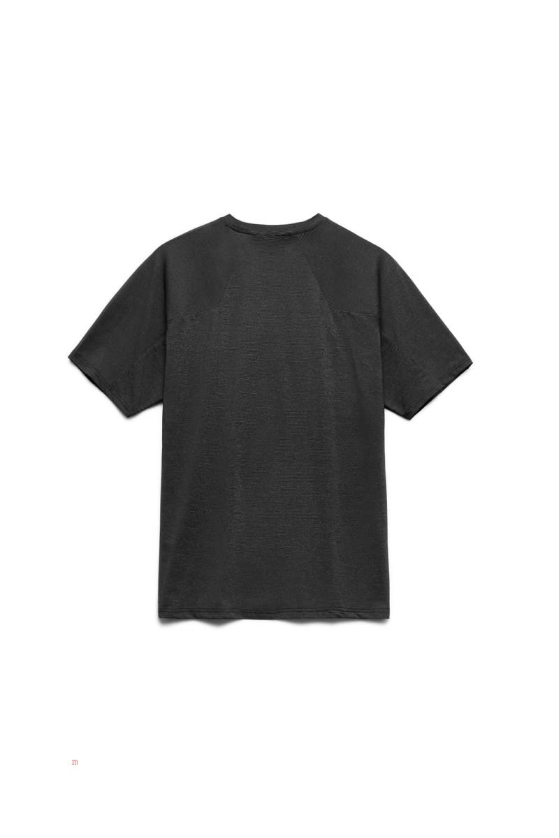 ZARA TRAINING WITH SLOGAN T-shirt Herr Mörkgrå | EWRCM-2013