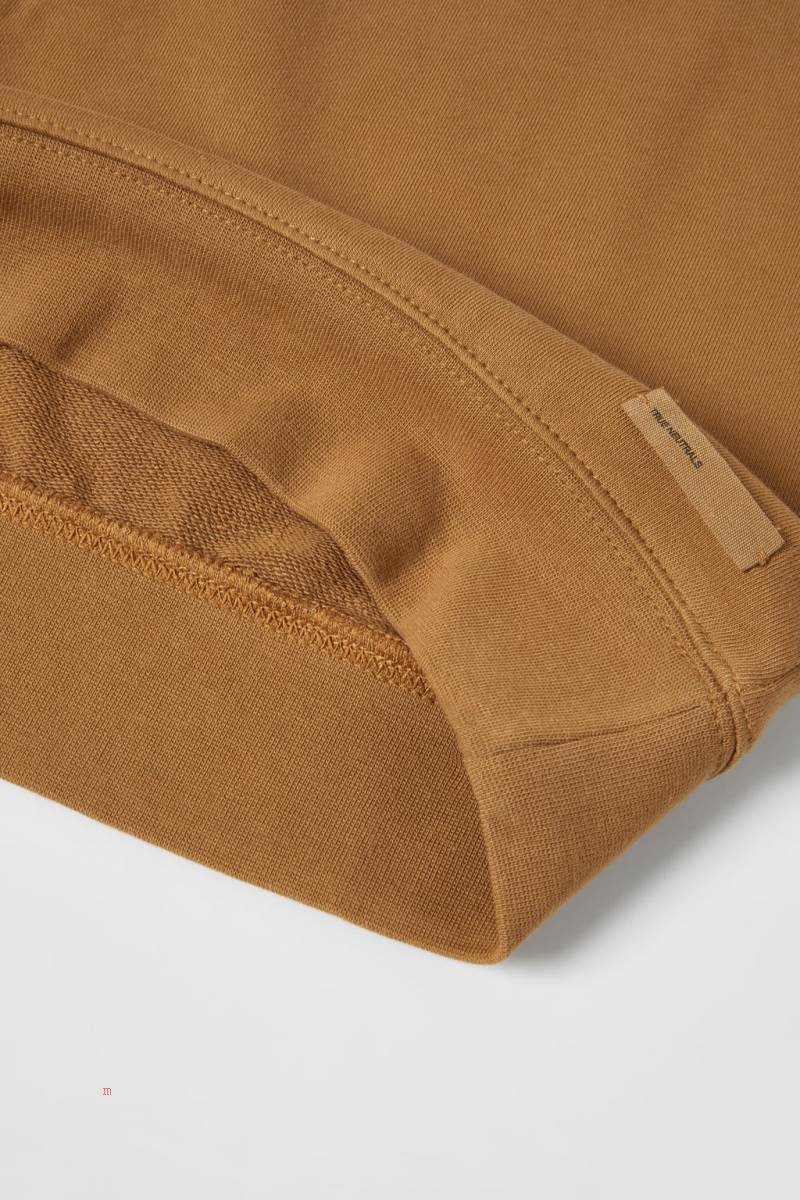 ZARA TRUE NEUTRALS Sweatshirt Pojke Mörkbruna | HNDKX-7293