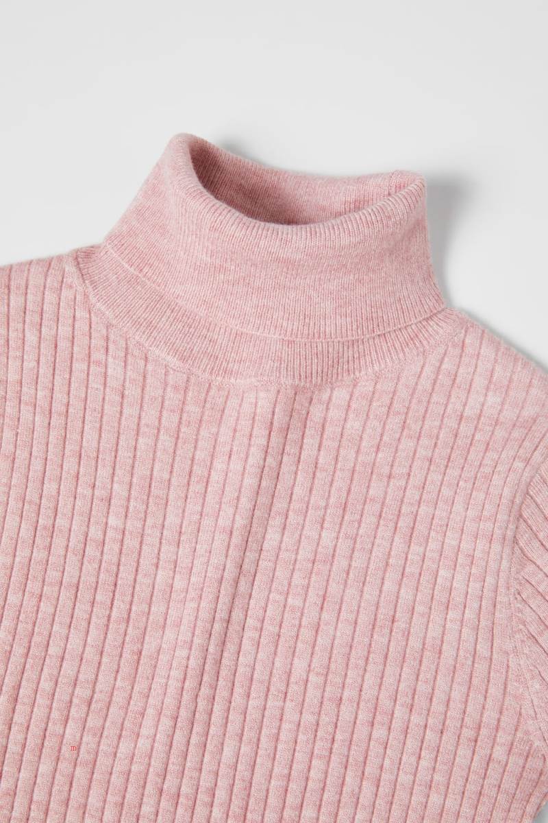 ZARA TURTLENECK Tröjor Tjej Rosa | DCKYI-3972