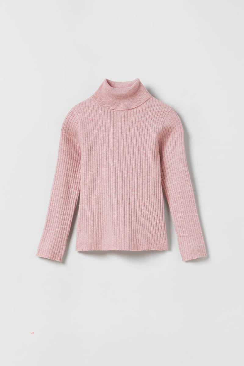 ZARA TURTLENECK Tröjor Tjej Rosa | DCKYI-3972
