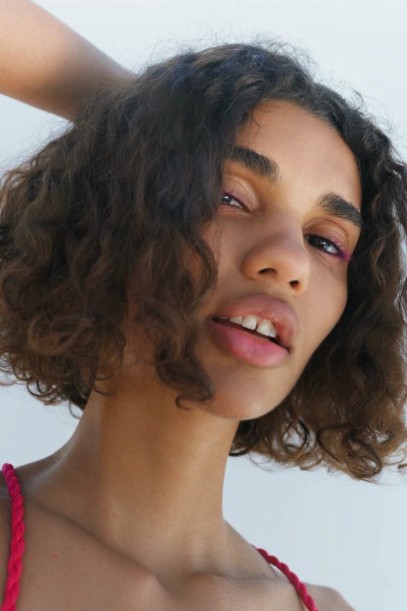 ZARA VOLUMINOUS WITH BRAIDED STRAPS Klänning Dam Fuchsia | IKZLB-4036