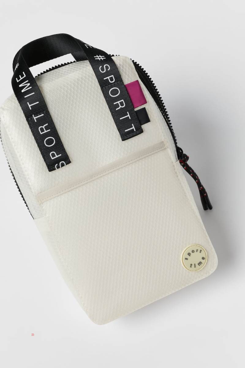 ZARA WATER-REPELLENT BATHROOM BAG Handväska Tjej Lila | PBGWJ-6297