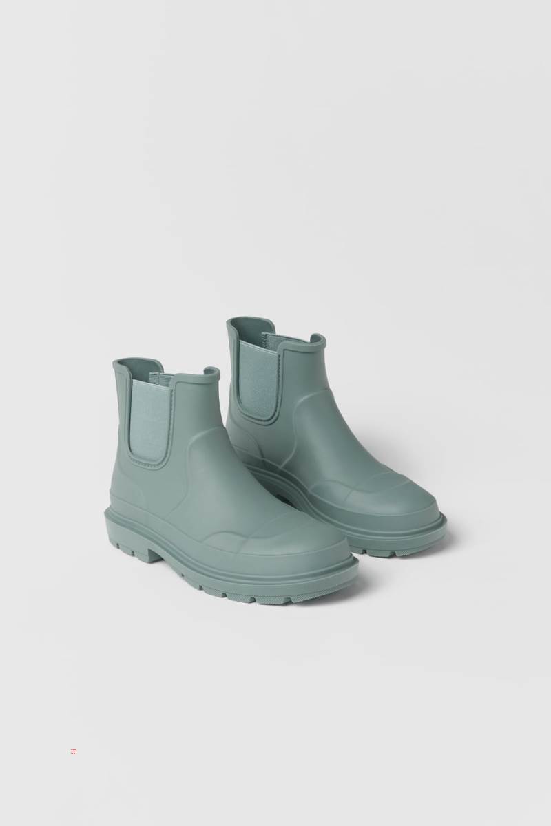 ZARA WELLIES Gummistövlar Pojke Blå | HEVJS-3872