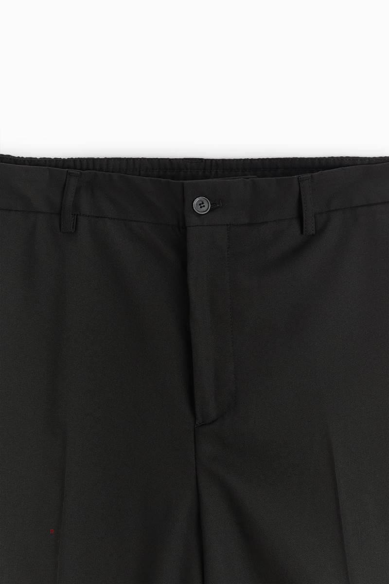 ZARA WIDE FIT Byxor Herr Svarta | ZHFUB-2817