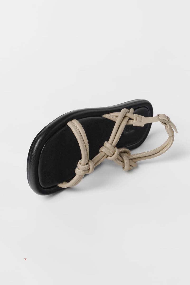 ZARA WITH TUBULAR STRAPS Sandaler Tjej Vita | ZCIGA-3895
