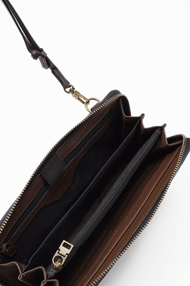 ZARA XL Plånbok Herr Bruna | AQMDE-5710