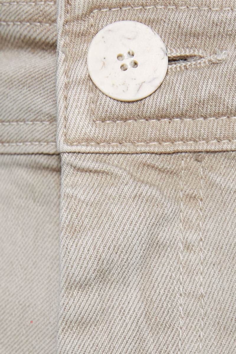 ZARA ZW THE MARINE STRAIGHT Jeans Dam Grå | DTKVN-7389